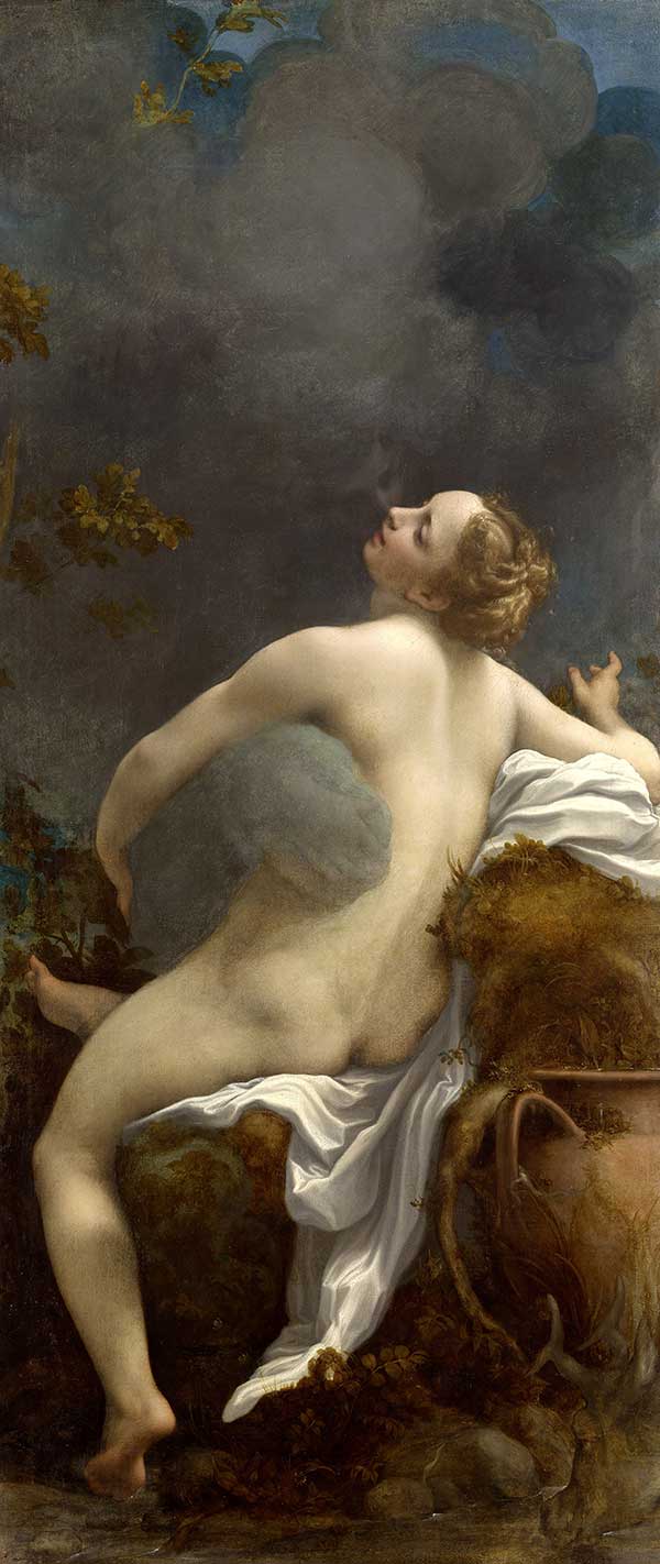 'Jupiter et Ío', de Correggio, que forma parte de la exposición 'Metamorphoses'