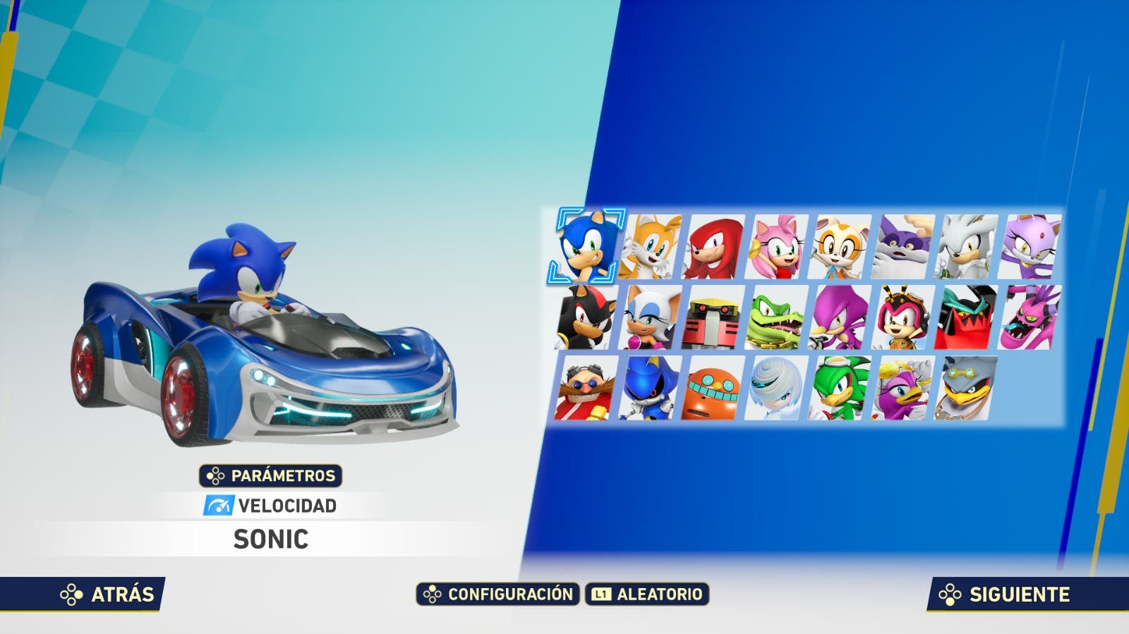 personajes sonic