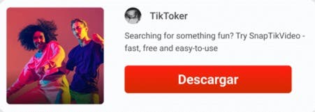 Tiktok - bajar video