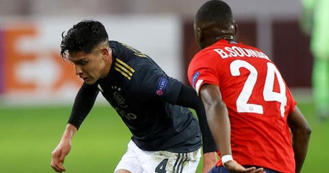 Ajax y Edson Álvarez remontan a Lille y toman ventaja en Europa League