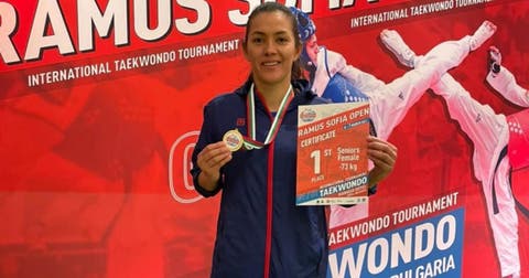 María del Rosario Espinoza conquista la medalla oro en Bulgaria