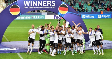 Alemania se impone a Portugal y se corona en el Europeo Sub 21