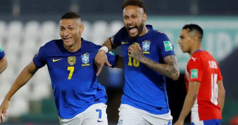 Neymar lidera a un Brasil sin freno en la eliminatoria mundialista