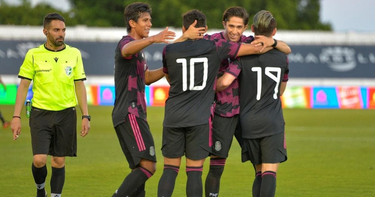 Los olímpicos de México abren con un triunfo su gira por Europa