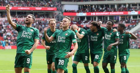 Feyenoord humilla al PSV a domicilio; ‘Guti’ se queda en la banca