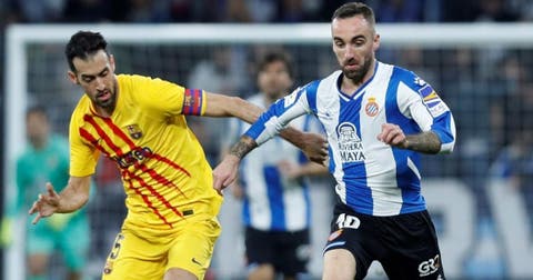 Barcelona rescata el empate ante Espanyol con agónico gol de Luuk de Jong