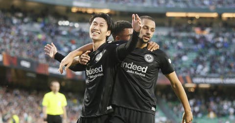 Eintracht pega primero al Betis en la ida de los octavos de la Europa League