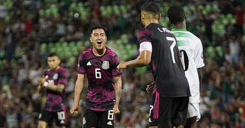 México gana a Surinam en la Nations League en despedida de afición rumbo a Qatar