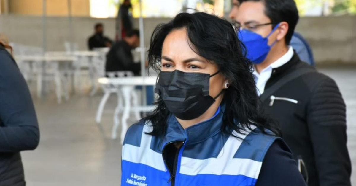 Da positivo a covid Margarita Saldaña, alcaldesa en Azcapotzalco