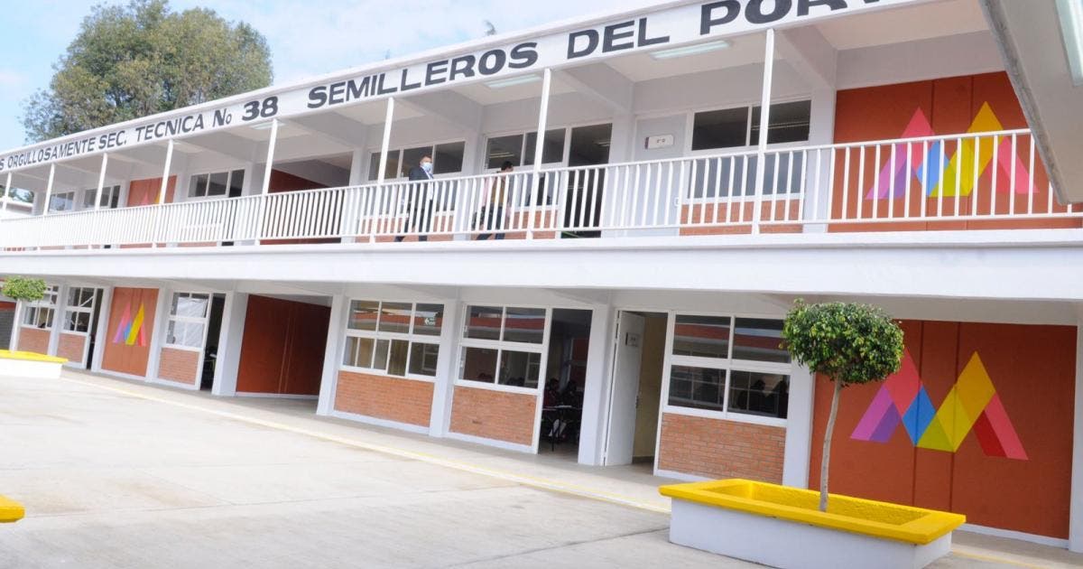 Entregó Alfredo del Mazo secundaria reconstruida Diario de México