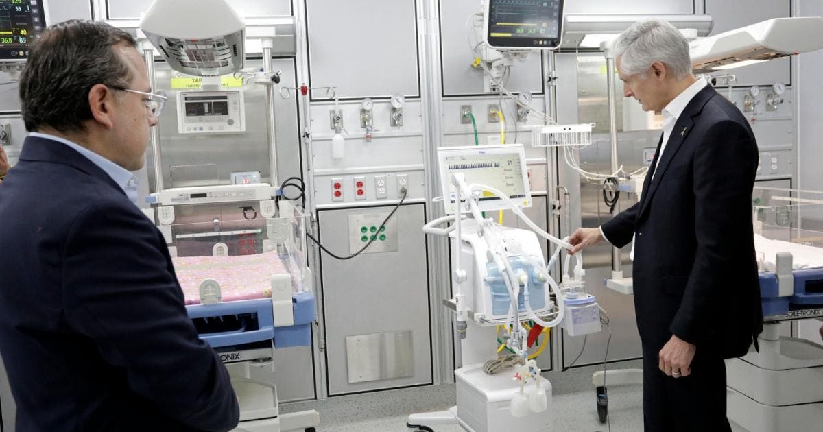 Inauguró Alfredo del Mazo Hospital Materno Infantil Diario de México