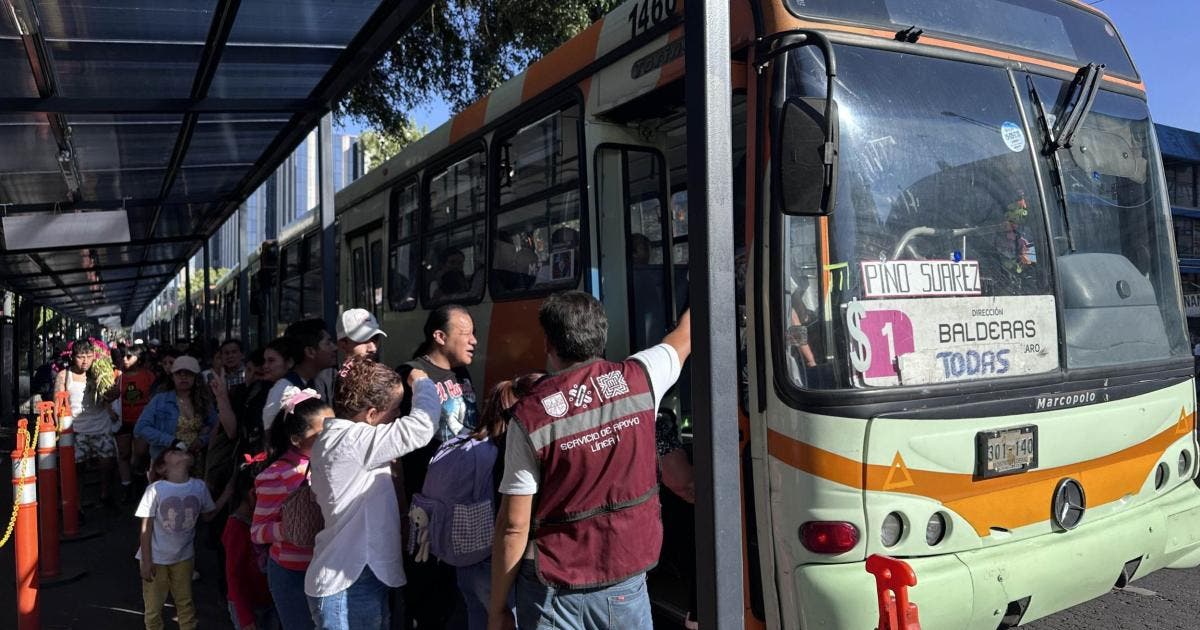 Mañana inicia servicio alternativo de RTP en tramo Isabela Católica a Observatorio | Diario de México
