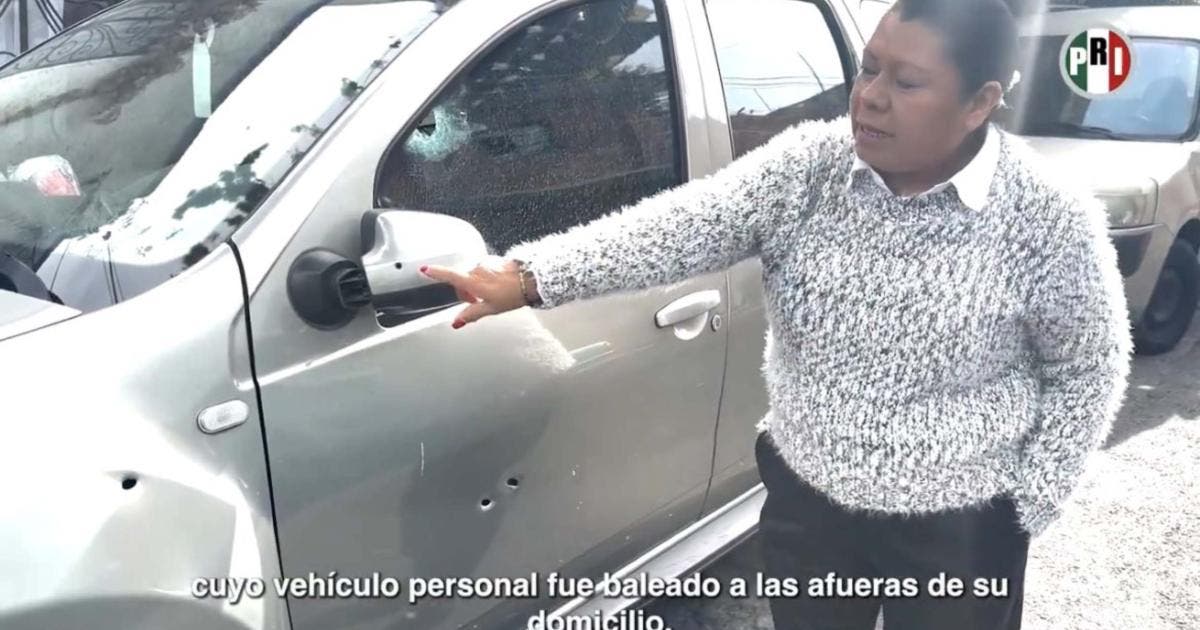 Diputada del PRI en la CDMX denuncia ataque armado en su contra