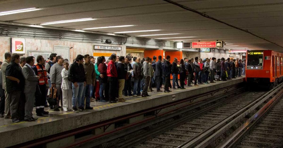 Cae persona a vías del Metro Copilco Diario de México