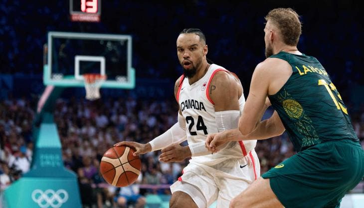 Canadá vs Australia basquetbol olímpico