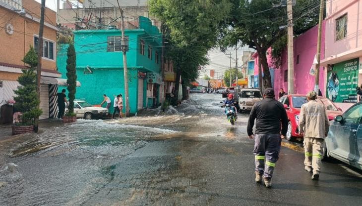sin agua 11 colonias GAM Gabriel Hernandez