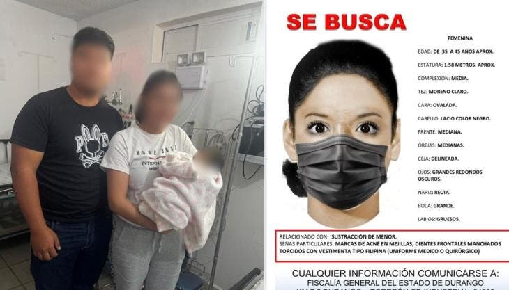 bebé robada