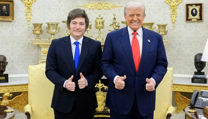 Milei y Trump