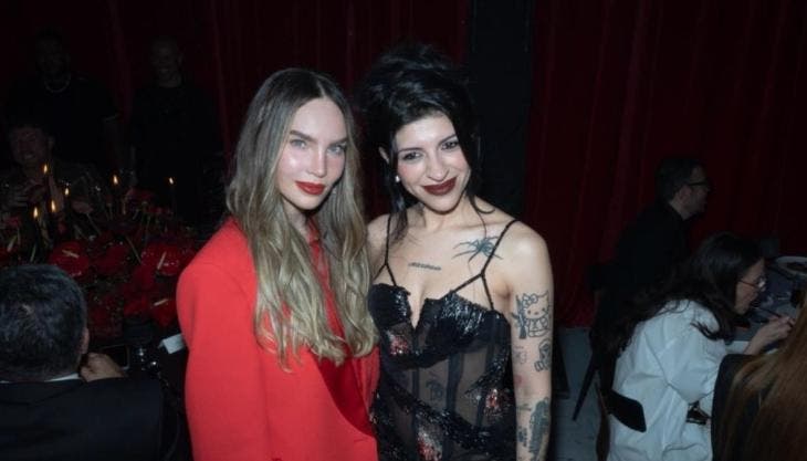 De la polémica al glamour: Belinda y Cazzu juntas en la alfombra roja