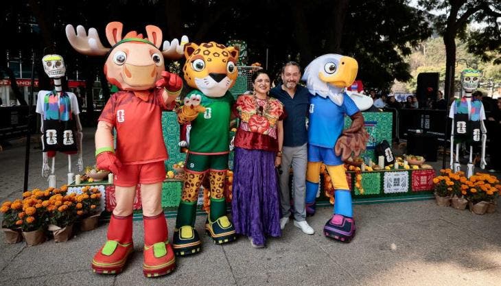 FIFA altar día de muertos 