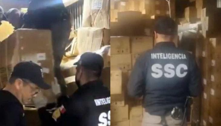 Como resultado de los cateos, se aseguraron más de 200 bicicletas eléctricas.