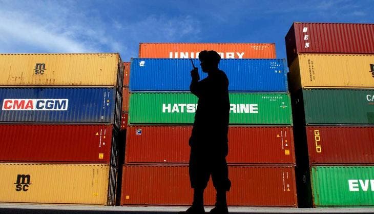 Contenedores de exportaciones