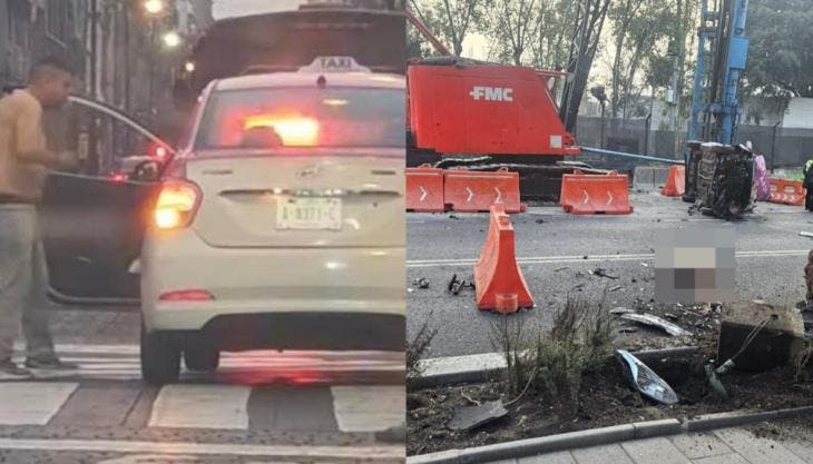 De acuerdo con los primeros reportes, el conductor salió eyectado del vehículo, lo que le provocó la muerte instantánea.