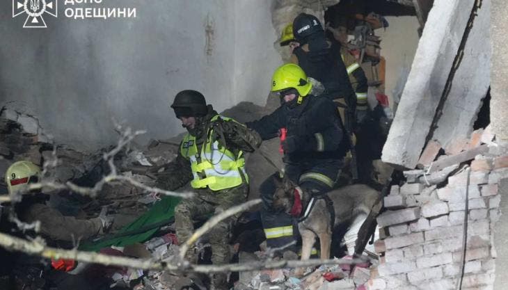 Ataque ruso con drones contra Odesa