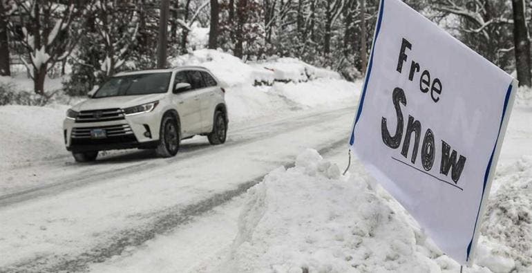 Tormenta invernal azota a Estados Unidos (EFE)