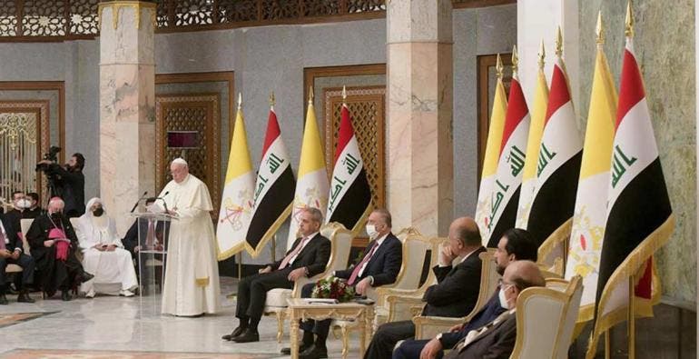 Papa Francisco en Irak (EFE)