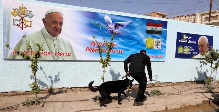 Papa Francisco visita a Irak (EFE)