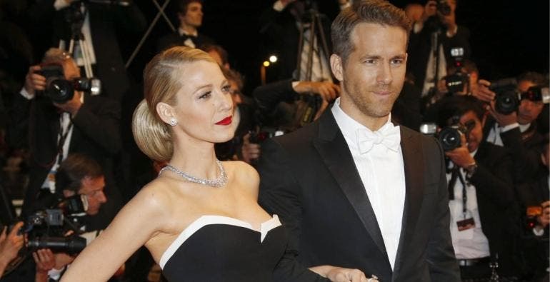 Los actores Blake Lively y Ryan Reynolds. 