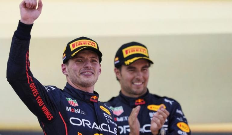 Checo cede triunfo a Verstappen en GP de España y Red Bull manda en la F1