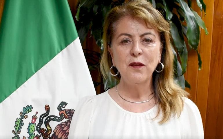 Margarita González Saravia directora general de la Lotería Nacional