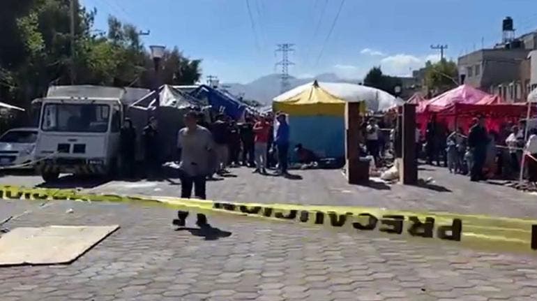 Iztapalapa Hombre tianguis Lopez Portillo