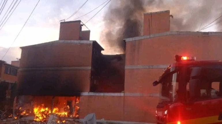 unidad habitacional villa tepozanes incendio