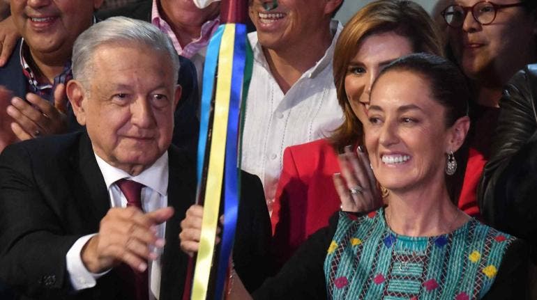 AMLO Sheinbaum ganar reformas