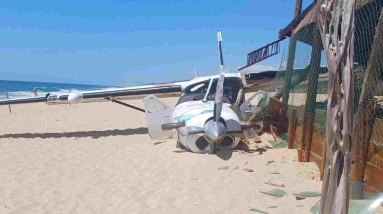 avioneta Puerto Escondido muerto