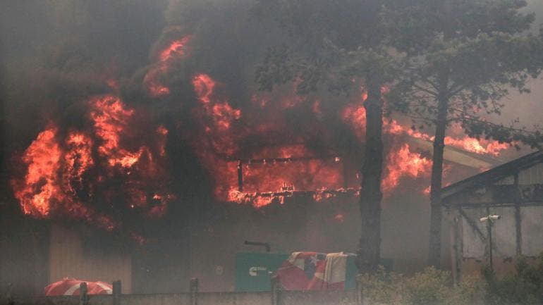 Incendios en Chile