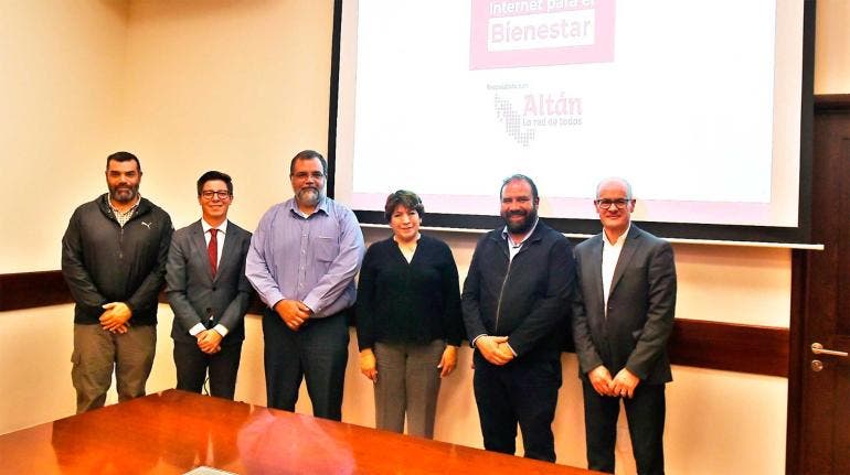 Delfina Gómez internet del Bienestar