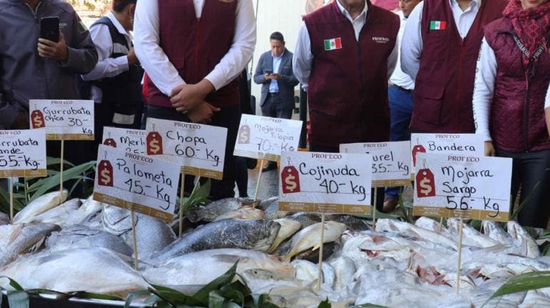 Pescados recomendados por Profeco