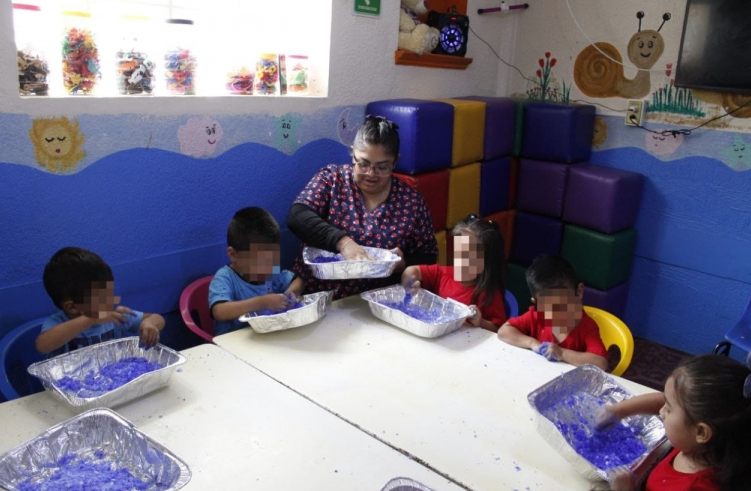 Niños en estancias infantiles