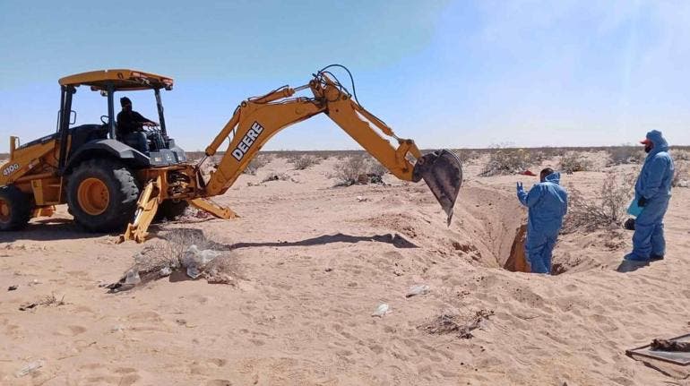 fosas Ciudad Juarez dos cuerpos