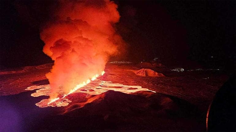 Nueva erupción volcánica en Islandia