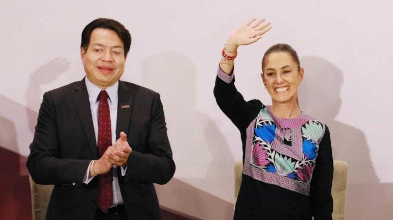 Mario Delgado - Claudia Sheinbaum