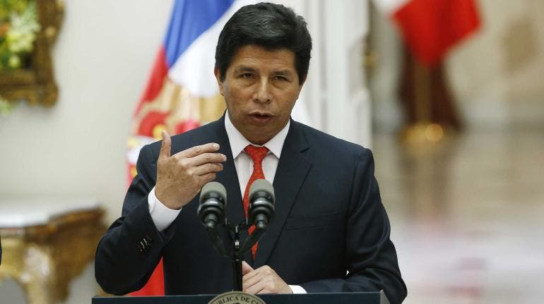 Pedro Castillo, expresidente de Perú