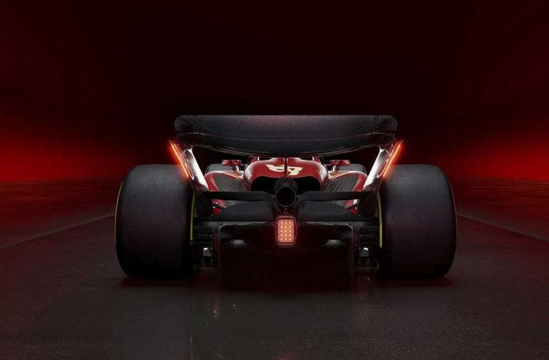 El nuevo monoplaza SF-24 de Ferrari para el Campeonato Mundial de F1 2024 (EFE)
