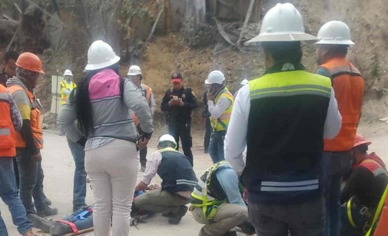 Tren Interurbano muerto trabajadores