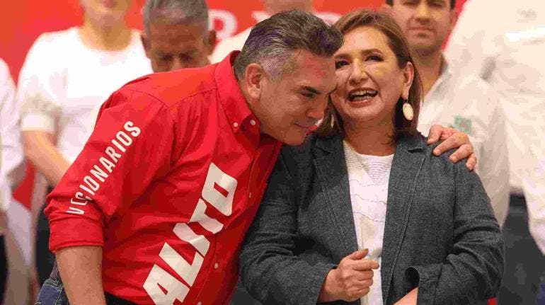 Alito Moreno afirma que Xóchitl Gálvez tiene todo el apoyo y respaldo del PRI
