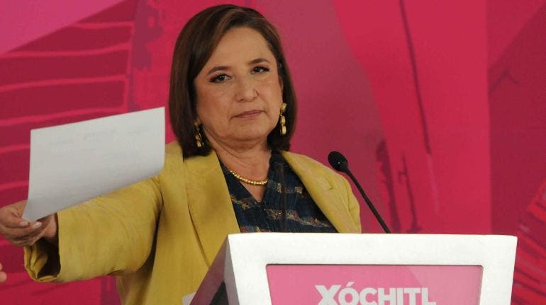 INE le pide a Xóchitl Gálvez no utilizar su imagen para su campaña